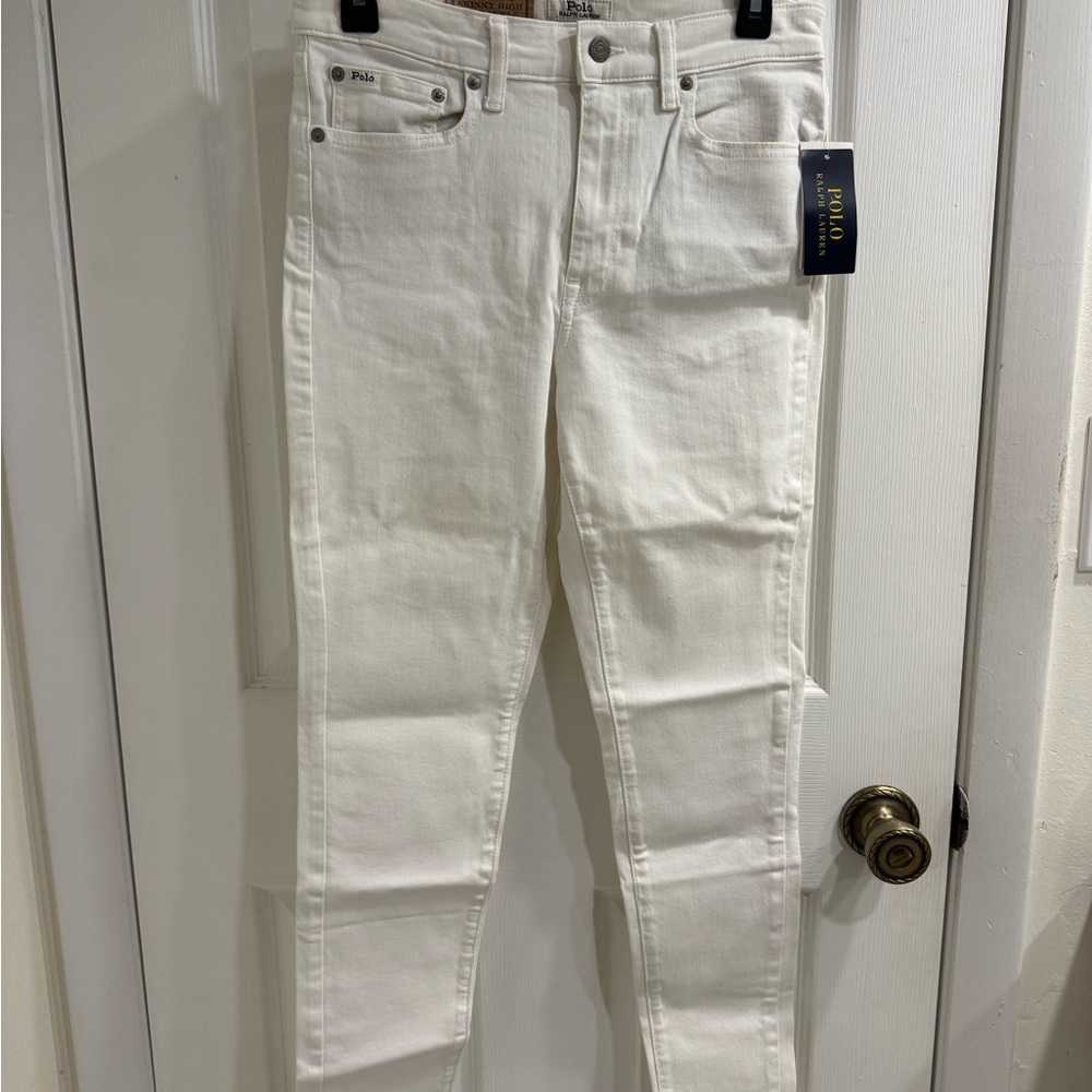 Polo by Ralph Lauren White Women's Jeans